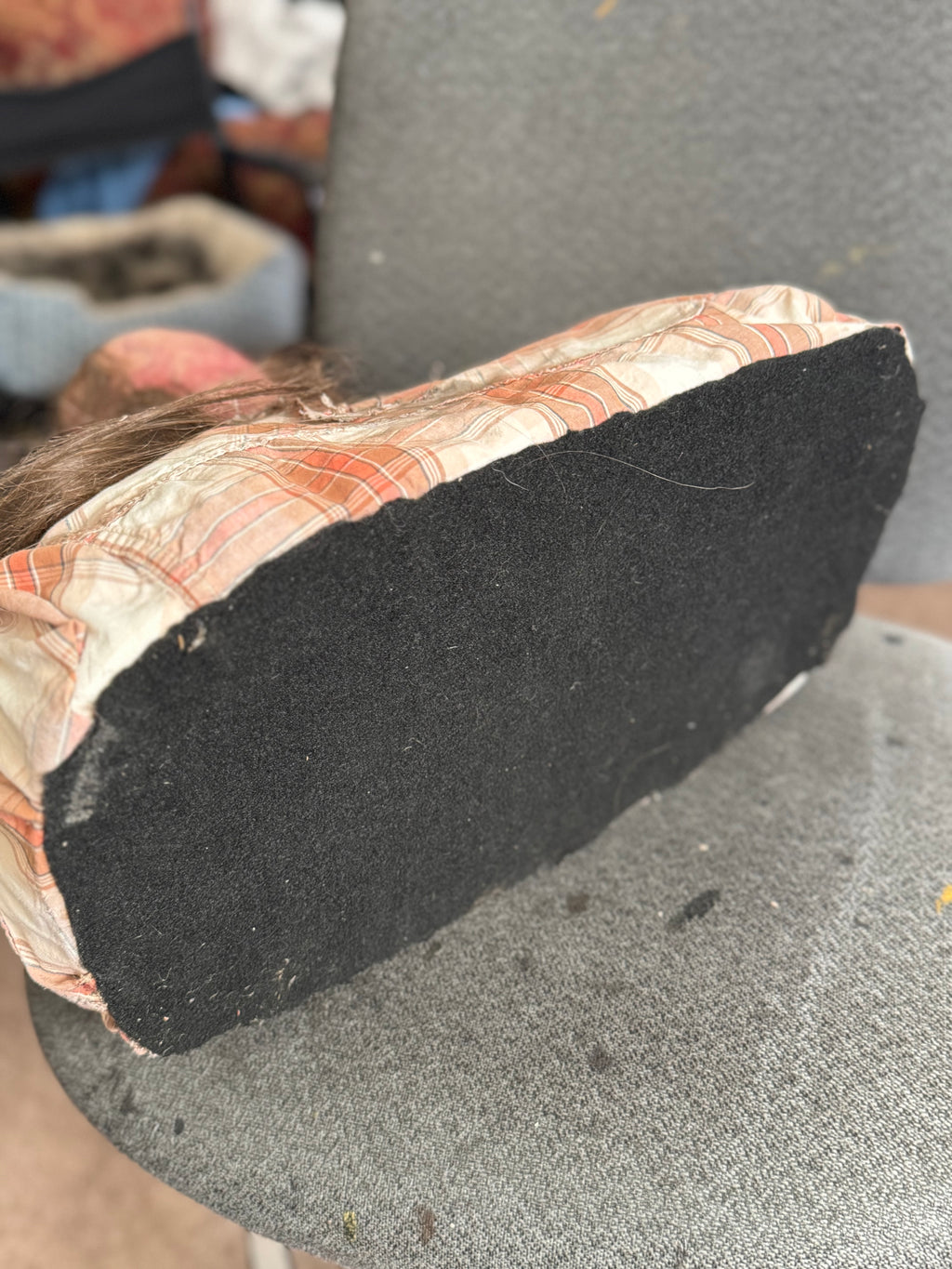 Zombie polyfoam and latex head Prop