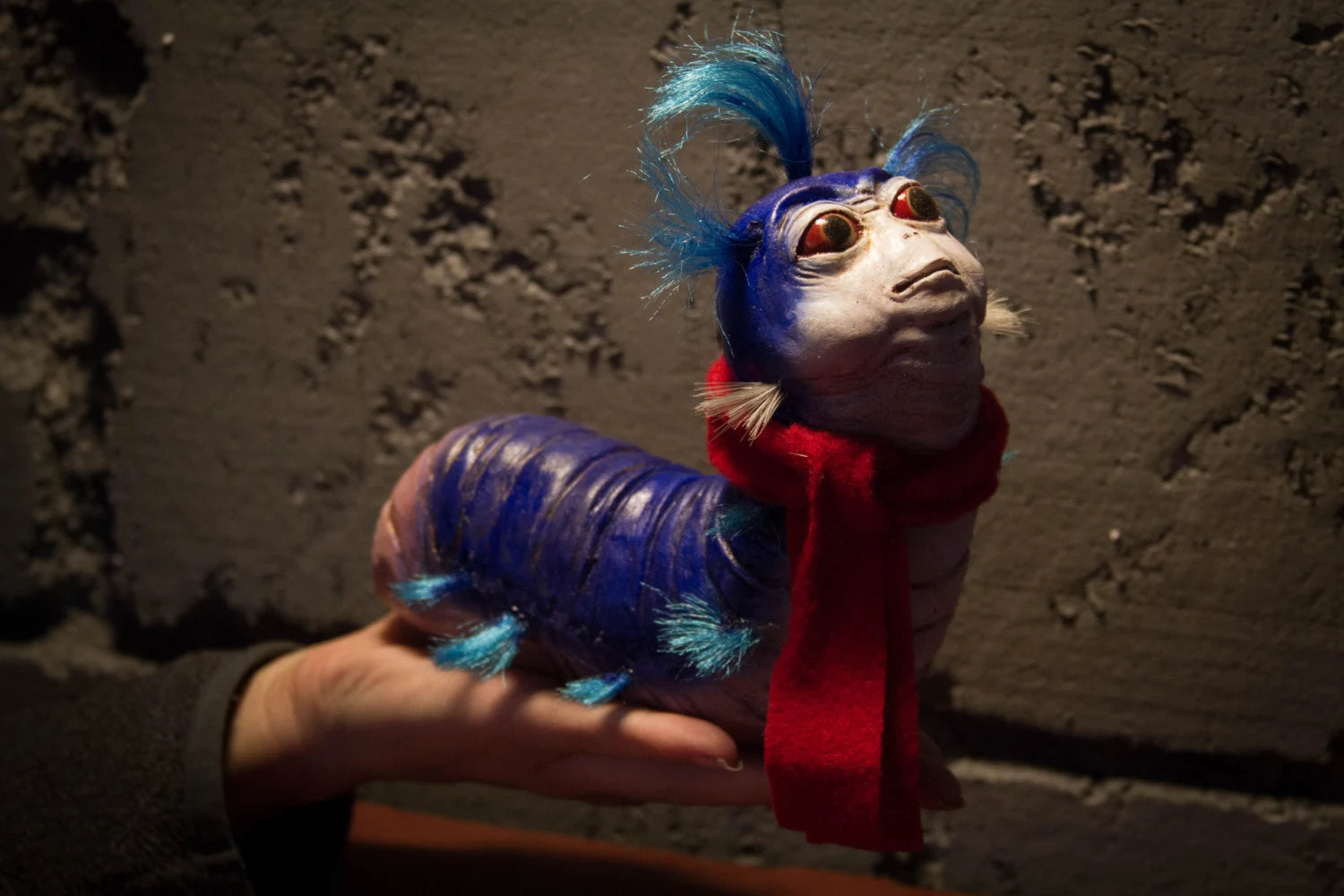 Maze Worm by Shawn Darling (in the style of the Worm from "Labyrinth")
