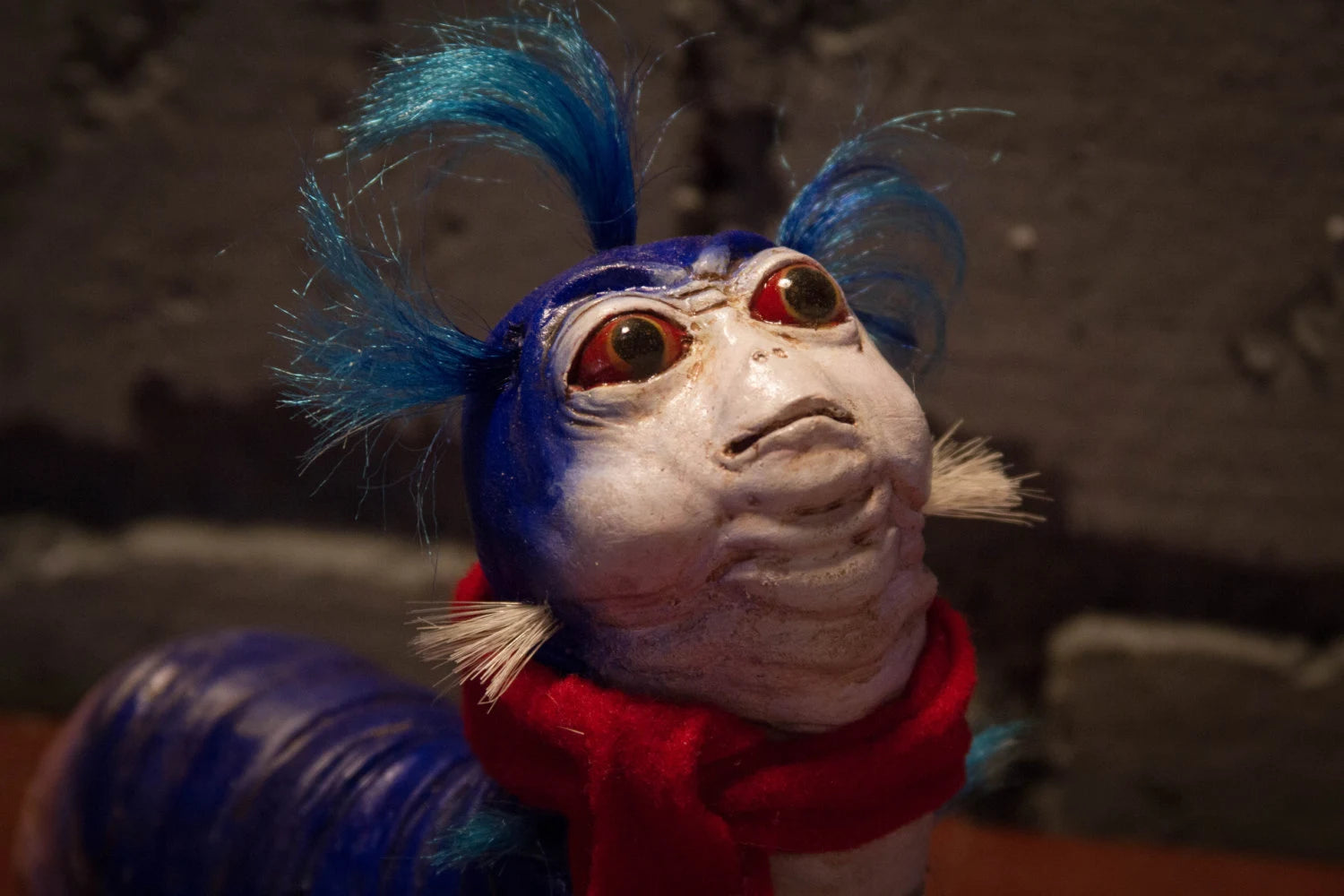 Maze Worm by Shawn Darling (in the style of the Worm from "Labyrinth")